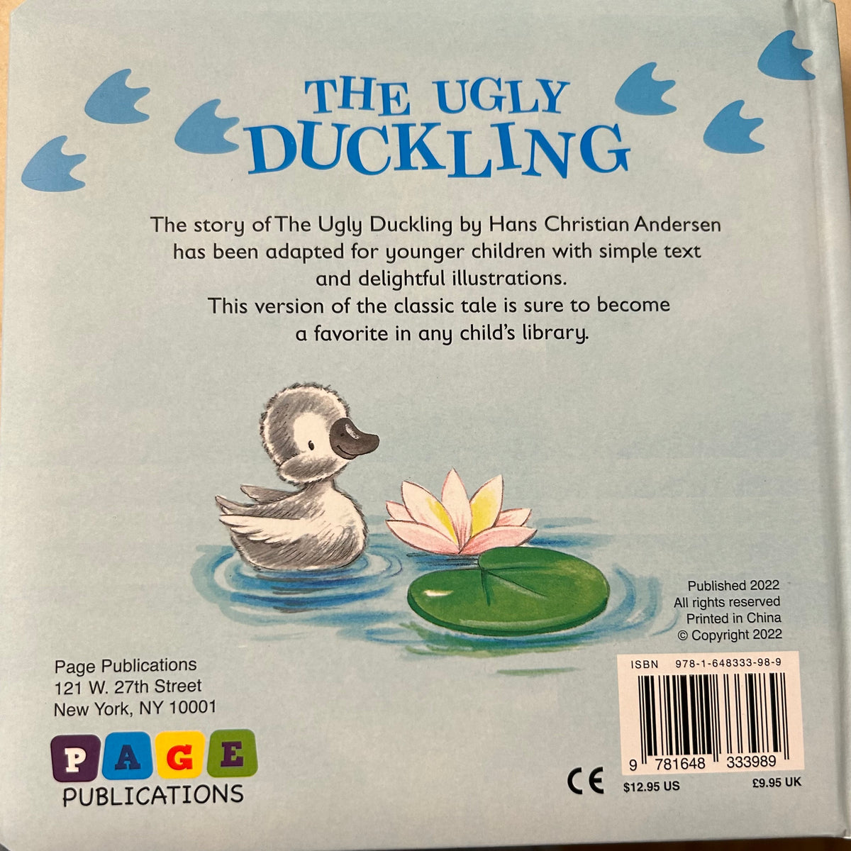 THE UGLY DUCKLING Padded Board Book – Orient Expressed