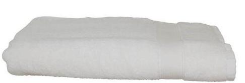EMBROIDERED LUXURY COTTON BATH SHEET IVORY