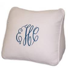MONOGRAM WEDGE PIQUE PILLOW WITH INSERT – Orient Expressed