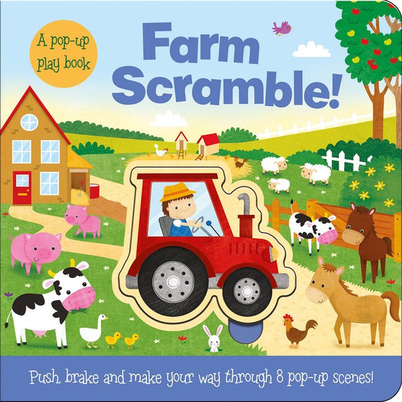 FARM SCRAMBLE! A POP-UP PLAY BOOK