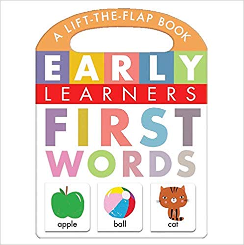 First Words, A Lift-the-Flap Book - Little Hippo Books - Children's Learning Board Book Board book