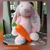 PINK PLUSH BUNNY 16"