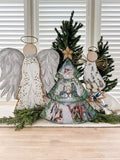 NATIVITY TREE DOOR HANGER or PLANT STAKE