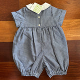 SMOCKED CRAB ROMPER