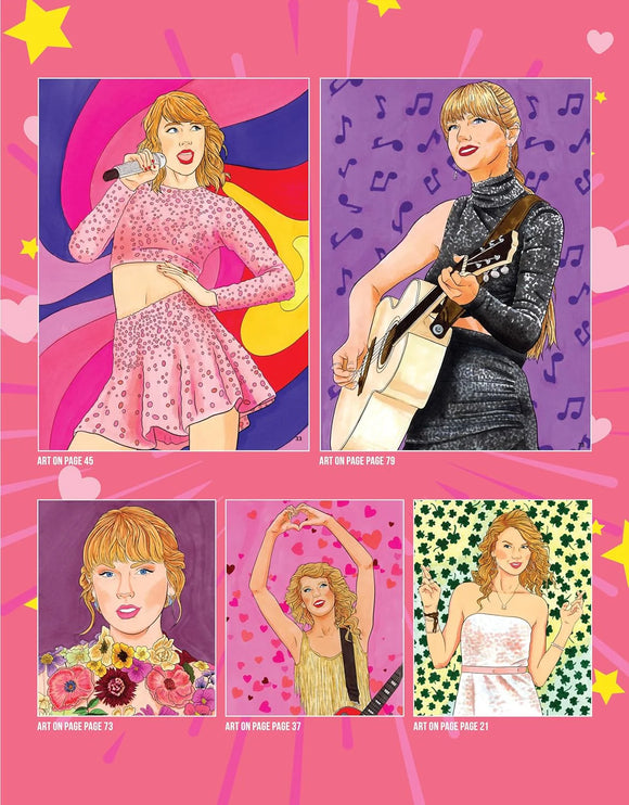 TAYLOR SWIFT SUPER FAN-tastic COLORING & ACTIVITY BOOK