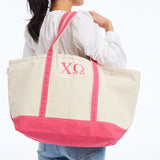 MONOGRAM CANVAS LARGE TOTE BAG