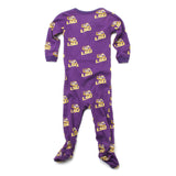 LSU PRINT INFANT FOOTIE