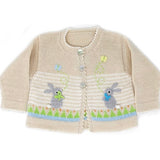 KNIT CARDIGAN WITH BUNNIES