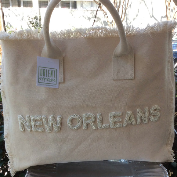 PEARL BEAD TOTE