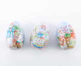 EASTER EGG CANDLE MR & MRS RABBIT