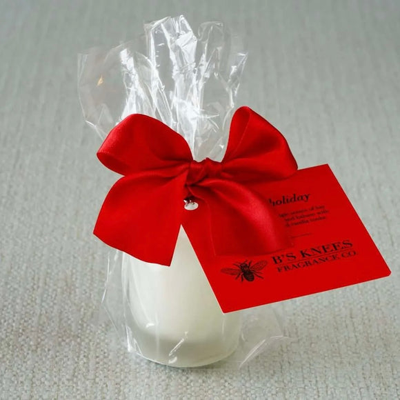B’S KNEES ESSENCE OF HOLIDAY VOTIVE CANDLE