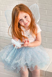 IRIDESCENT CELESTRIAL FAIRY WINGS, TUTU, AND WAND