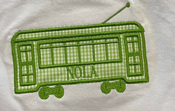 STREETCAR BABY GOWN GREEN
