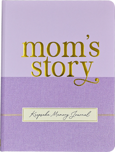 MOM’S STORY KEEPSAKE MEMORY JOURNAL