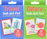 SEEK AND FIND SCAVENGER HUNT CARDS 2 PACK SET
