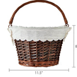 EMBROIDERED EASTER BASKET