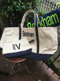 MONOGRAM CANVAS LARGE TOTE BAG