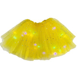 MARDI GRAS KIDS LIGHT UP GOLD TUTU