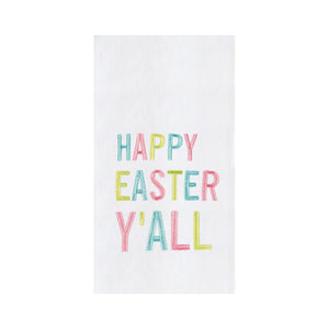 HAPPY EASTER Y'ALL KITCHEN TOWEL