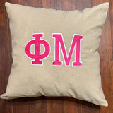 MONOGRAM 24" X 24" PILLOW