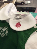 MONOGRAM CORDUROY JUMPER GREEN