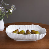 VIDA BLOOM MELAMINE LARGE PINCHED OVAL BOWL