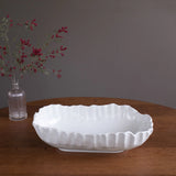 VIDA BLOOM MELAMINE LARGE PINCHED OVAL BOWL