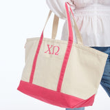 MONOGRAM CANVAS LARGE TOTE BAG