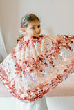 PINK PAILETTE CAPE SIZE 4-6