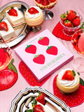 STRAWBERRY COCKTAIL NAPKINS S/4