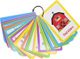 SEEK AND FIND SCAVENGER HUNT CARDS 2 PACK SET