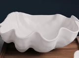 VIDA OCEAN SHELL LARGE BOWL WHITE