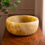 VIDA BLOOM RESIN SORBET LARGE ROUND BOWL MATCHA