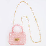 MINI JELLY GIRLS PURSE PINK