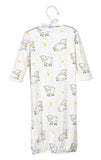 LAYETTE LOVIE THE LAMB PRINT GOWN