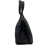 CANVAS BOATKIN SOLID BLACK Delivery July 15th, 2026