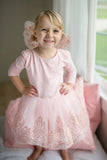ROSE GOLD TUTU & WINGS SET SIZE 4-6