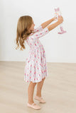 PINK NUTCRACKER TWIRL DRESS