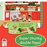 PEEK A FLAP JOLLY CHRISTMAS BOARD BOOK