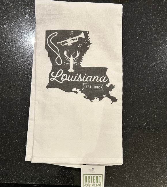 LOUISIANA FLOUR SACK TOWEL