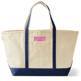 MONOGRAM CANVAS LARGE TOTE BAG