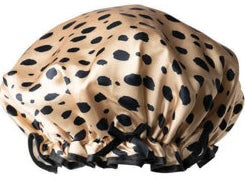 ANIMAL PRINT SHOWER CAP