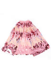 PINK PAILETTE CAPE SIZE 4-6