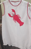 CRAWFISH APPLIQUÉ SEERSUCKER BUBBLE