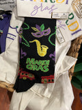 MARDI GRAS KIDS SOCKS