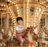 SMOCKED CAROUSEL JOHN JOHN