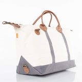 MONOGRAM GREY CANVAS WEEKENDER