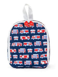 MONOGRAM FIRE ENGINE LUNCH BOX