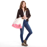 MONOGRAM BLACK CANVAS WEEKENDER