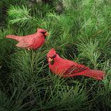 CARDINAL ON CLIP ORNAMENT